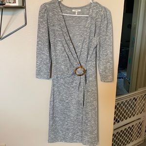 Maurices XS grey wrap dress. Purchased but never worn